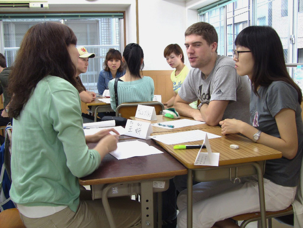 KCP students during a class activity