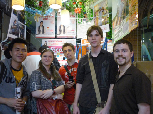 P06 Daniel Lambert with classmates