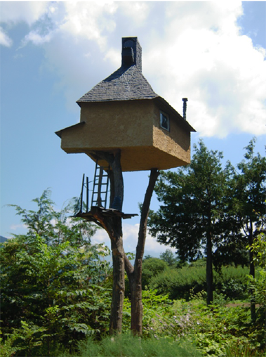 Too Tall Tea House by Terunobu Fujimori