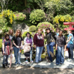 KCP students during a culture trip in Kamakura
