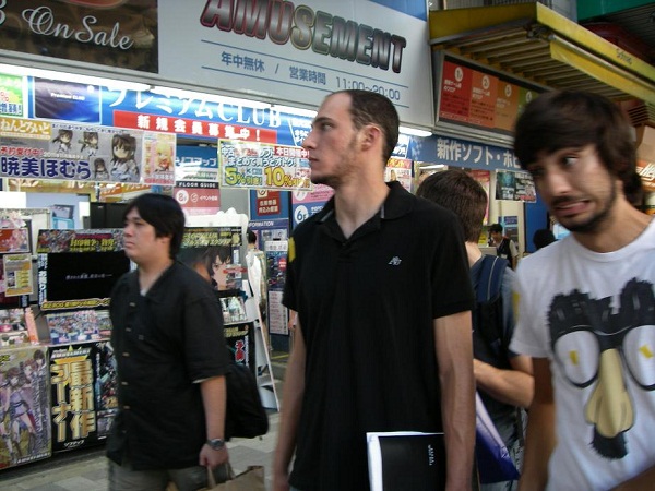 KCP students exploring Akihabara Electric Town
