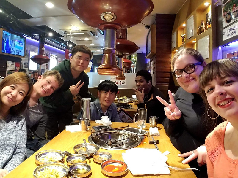 KCP students at Tonchang (Shinjuku)