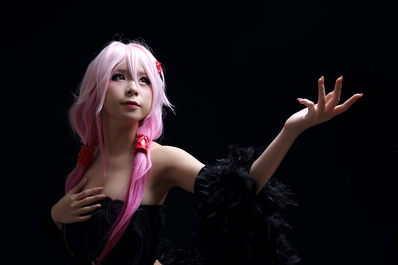 Portrait of Japan anime cosplayer