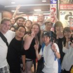 KCP student Shenelle King (center) with classmates