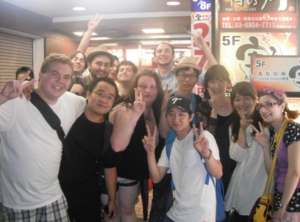 KCP student Shenelle King (center) with classmates