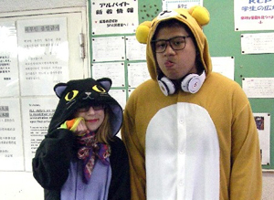 KCP students "channeling" their costumes
