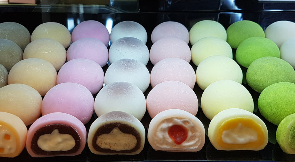 Mochi dessert