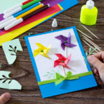 Origami greeting card