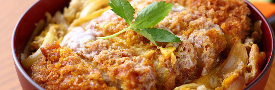 Katsudon rice bowl