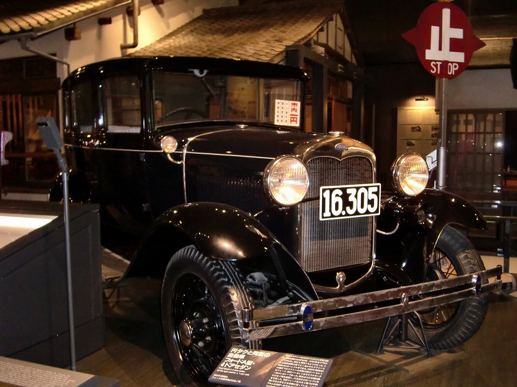 Ford type A was used as a taxi in the early Showa period