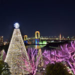 Winter Illumination and Christmas musical show in Tokyo, Japan