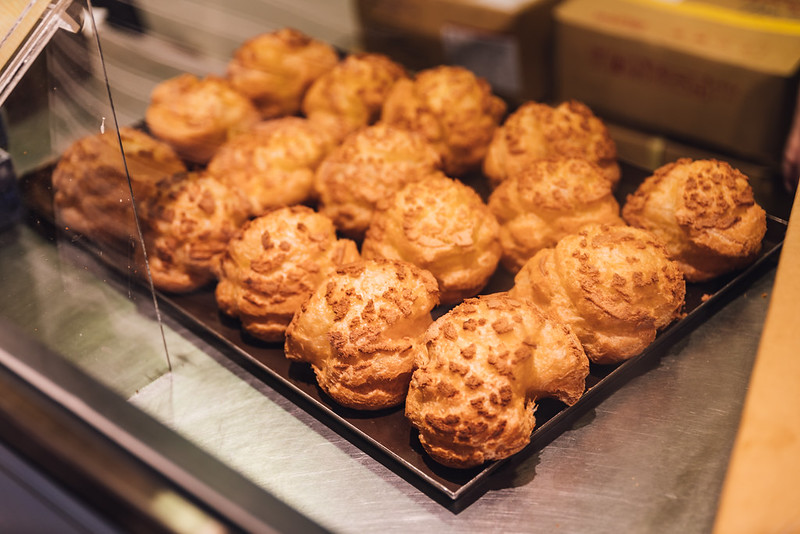 Vanilla Choux Cream Puffs