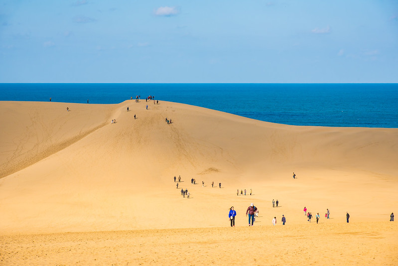 Tottori sand dunes