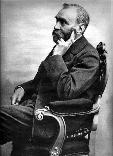Portrait of Alfred Nobel (1833–1896) by Gösta Florman (1831–1900).