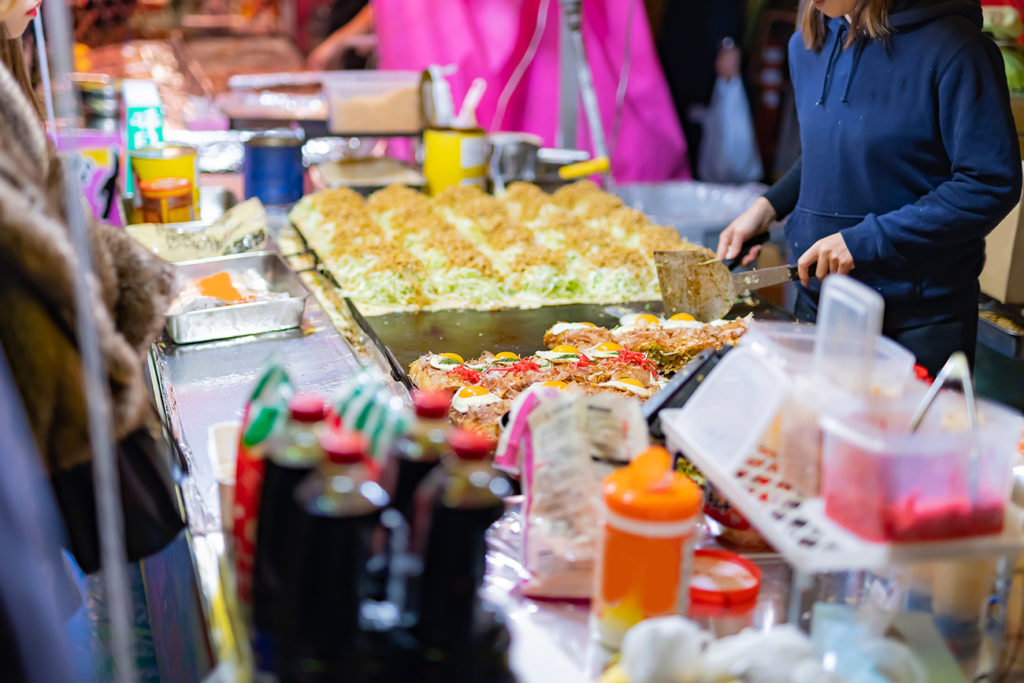 Street food stall