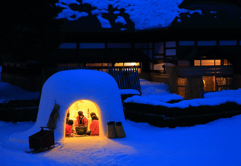 Yokote Kamakura Snow Festival