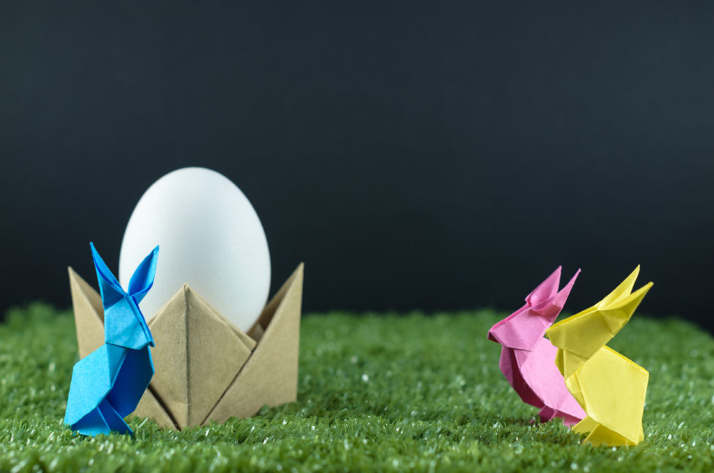 Easter origami