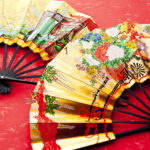 Colorful Japanese Fans