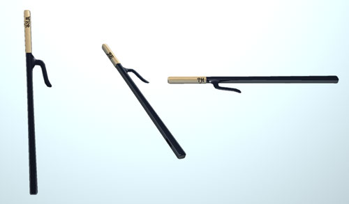 jitte weapon at many angles