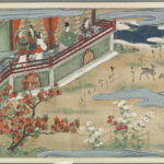Autumn in the kingdom under the sea. Urashima Taro handscroll from Bodleian Library.
