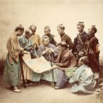 Samurai of the Satsuma Clan, during the Boshin War period (1868–1869), by Felice Beato