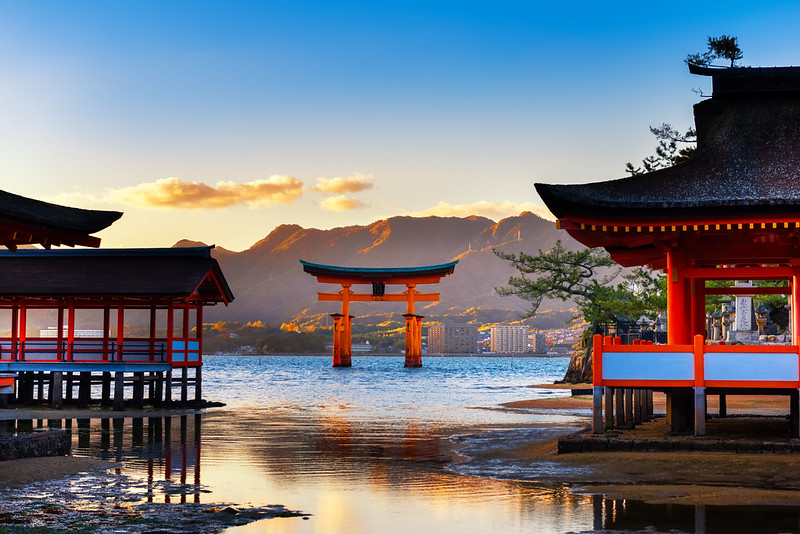 Itsukushima Shrine torii