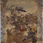 The Mongol Invasion, tapestry by Kawasaki Jimbei II.