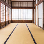 Tatami mats and paper sliding door