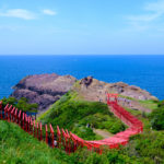 Motonosumi Inari Shrine facing the Japan Sea