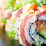 Tuna sushi roll