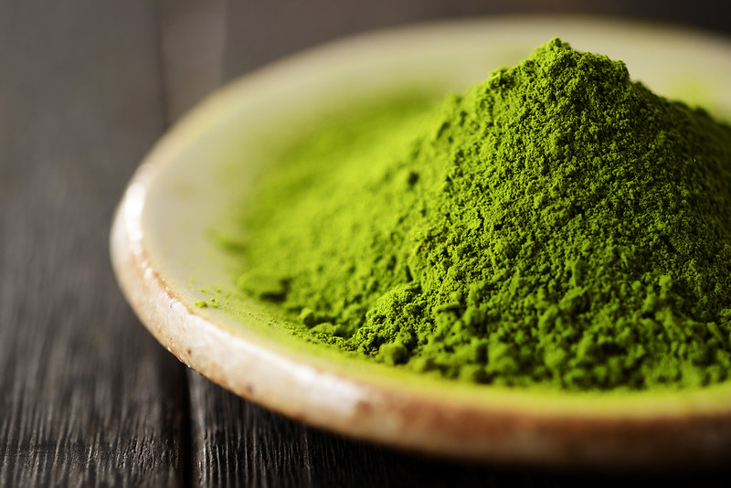 Powdered matcha