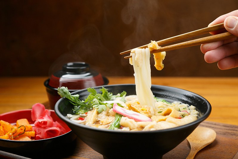 Udon noodles