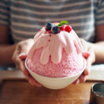 strawberry kakigori