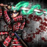 Manga samurai warrior