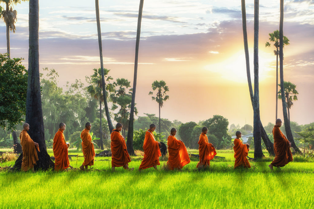 Buddhist monks