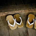 Wood sandals