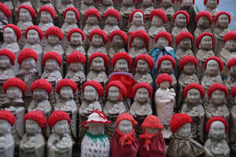 Jizo Bosatsu statues