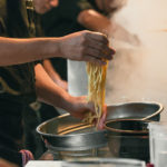 Busy Ramen shop in Tokyo