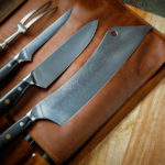 Set of Japanese chef's knives