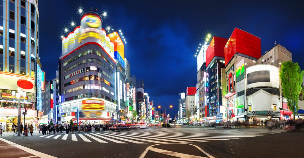 Shinjuku neon lights