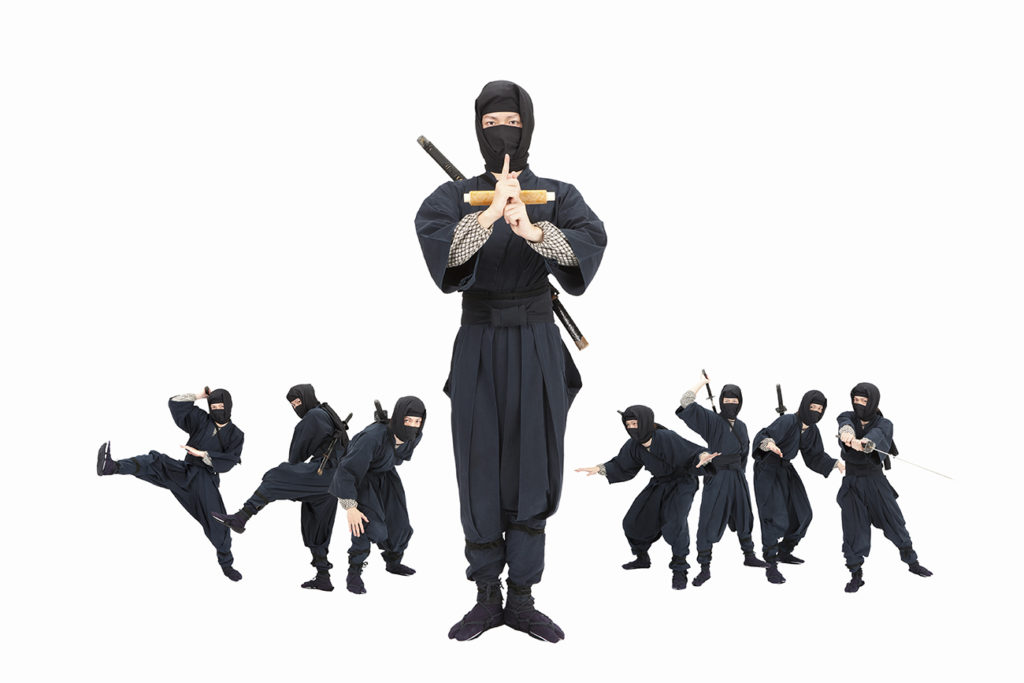 Group of ninjas