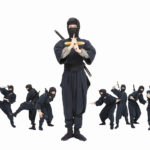 Group of ninjas