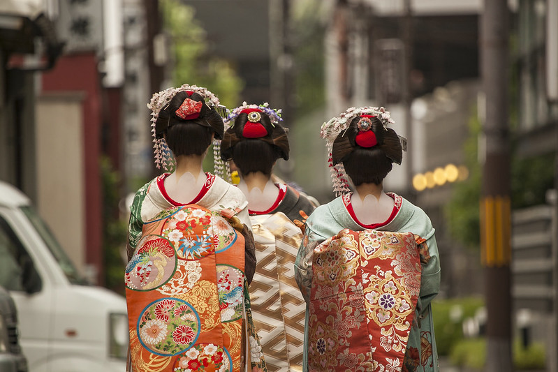 Geishas in Kyoto