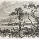 Old Dejima Island in Nagasaki Bay