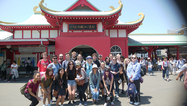 KCP International students enjoying in their culture trip.