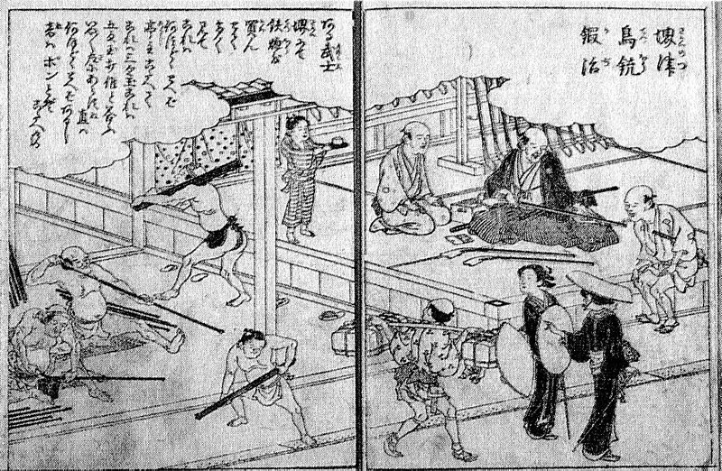 Depiction of daily life during Sengoku period