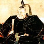 Portrait of Tokugawa Ieyasu as a Shintō Deity Tōshō-daigongen. Tokugawa is in his old age.