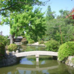 Japanese garden.