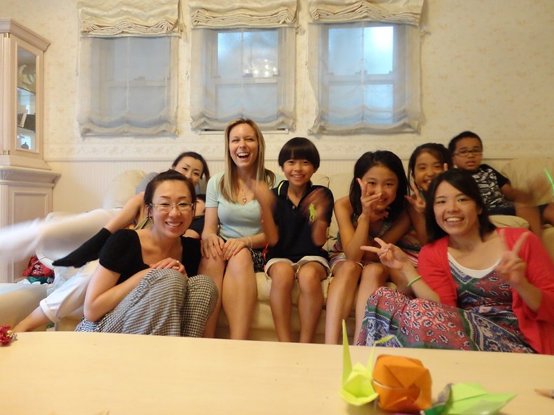 Homestay experience in Japan with KCP.