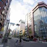 Shinjuku street scene.